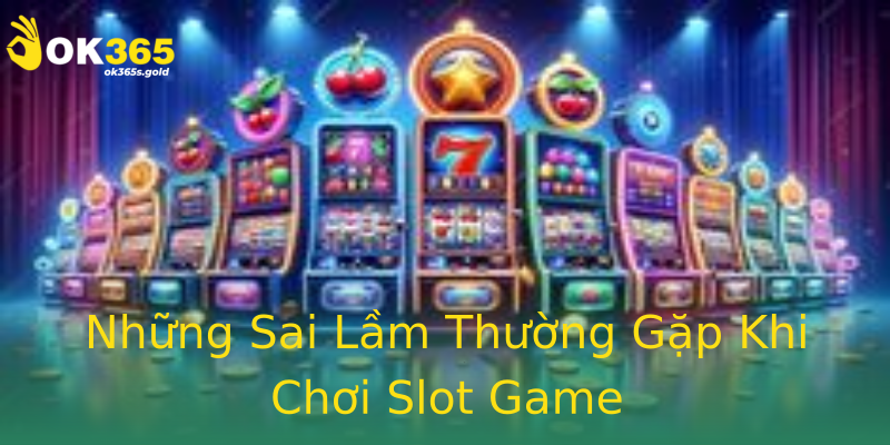 Những Sai Lầm Thường Gặp Khi Chơi Slot Game Những Sai Lầm Thường Gặp Khi Chơi Slot Game